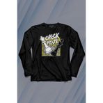 Şah Mat Satranç Check Mate Chess Kral Kraliçe Gambit Uzun Kollu Tişört Baskılı Çocuk T-Shirt Siyah