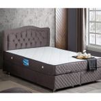 Şah New Baza Başlık Ve Orthosoft Yatak, Antrasit, 100X200