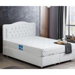 Şah New Baza Başlık Ve Orthosoft Yatak, Beyaz, 100X200
