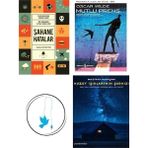 Şahane Hatalar - Heather Mcelhatton + Mutlu Prens + Kuzey Işıklarının Şarkısı + Uçan Kuş Ayraç (Bu Set Yeni ve Eski Kitaplardan Oluşmaktadır)
