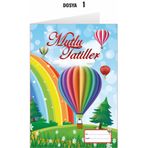 şahane parti Gelişim Raporu Gökkuşağı Ve Balonlar Temalı Karne Kılıfı 20 Adet