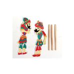şahane parti Karagöz Hacivat Geleneksel Gölge Oyunu Kutulu Mini Set