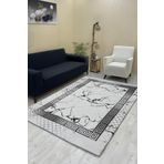 Sahaneev Desenli Halı Örtüsü (Lastikli) DM-5