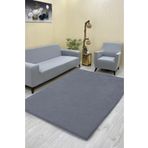 Sahaneev halı örtüsü welsoft kumaş KOYUGRİ RENK(DÜZ MODEL)