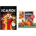 Sahanın Yıldızları : Icardi - Alvaro Morata - Ahşap Biblo ve Poster Hediyeli!