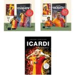Sahanın Yıldızları : Icardi - Victor Osimhen - Biblo ve Poster Hediyeli! - Alvaro Morata - Ahşap Biblo ve Poster Hediyeli!