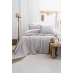 Şaheser Home Collection Janna Jakarlı Yatak Örtüsü Seti, Yumuşak Dokulu, %100 Pamuk Jakarlı Kumaş, 3 Parça Yatak odası seti - 240 x 260 cm