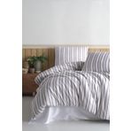 Şaheser Soft Tiss 200x220 cm Kahve Çift Kişilik Nevresim Takımı
