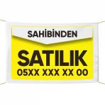 Sahibinden Satılık Afiş - Pankart 150X225 Cm