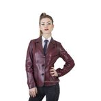 ŞAHİN DERİ Bayan Gerçek Blazer Ceket