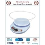 Şahin Hazneli Mutfak Terazisi - Hassas Dijital Tartı - 5 kg -Orjinal Ürün