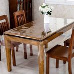 Şahin Şeffaf Pvc Ince Masa Örtüsü 0,15 mm 100 x 140 cm - Beyaz