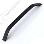 Şahin Siyah Metal Kulp 224 Mm - 22.4 Cm Mobilya Çekmece Mutfak Dolabı Dolap Kulpları Kulbu Kulpu