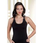 Şahinler B368 Arkası Güpürlü Siyah Kadın Atlet