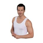 Şahinler Beyaz Kalın Askılı U Yaka Pamuklu Erkek Atlet, 6'lı Ekonomik Paket, XL Beden