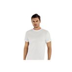 Şahinler Beyaz%100 Pamuk Erkek O-Yaka Kısa Kol Atlet, 3XL Beden