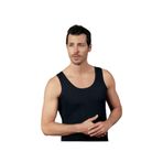 Şahinler Erkek Atlet, 3'lü Paket, Geniş Askılı Sporcu, Siyah, S Beden