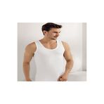 Şahinler Erkek Beyaz%100 Pamuklu Askılı Atlet, 3XL Beden