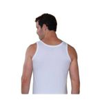 Şahinler Erkek Geniş Askılı Penye Atlet, Beyaz, L Beden, 6'lı Set