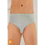 Şahinler Erkek Gri 6'lı Paket Külot Me009-Gr. TME009SET