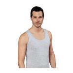 Şahinler Erkek Kalın Askılı Atlet, Gri, XL Beden, 6'lı Paket