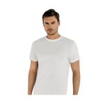 Şahinler Erkek Kısa Kollu Bisiklet Yaka Penye Atlet, Beyaz, 3XL, 2'li Paket