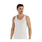 Şahinler Geniş Askılı Likralı Süprem Atlet, XL, E066-, Beyaz, Erkek
