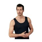 Şahinler Geniş Askılı Penye Atlet, M, E005, Siyah, Erkek