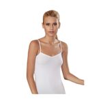 Şahinler İnce Askılı V Yaka Basic Atlet, S/M, JKLNPQW8, Beyaz, Kadın