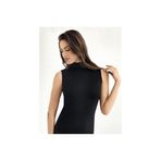 Şahinler Lyc Kolsuz Balıkçı Yaka Atlet, XL, H-SHNMB1034, Siyah, Kadın