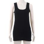 Şahinler MB004 Siyah Kadın 4 Adet Geniş Askılı Ribana Atlet - 2XL