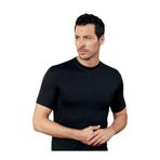 Şahinler Me004 Erkek O-Yaka Kısa Kol Atlet,%100 Pamuk, Siyah, 3XL Beden