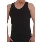 Şahinler Me067 3'lü Geniş Askılı Likralı Süpren Atlet, XL, 21SSHN000048, Siyah, Erkek