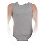 Şahinler Me077 4 Adet Sporcu Bisiklet Yaka Atlet, L, 21SSHN000051, Gri, Erkek