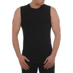 Şahinler Me077 4 Adet Sporcu Bisiklet Yaka Atlet, S, 21SSHN000051, Siyah, Erkek