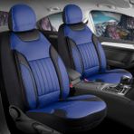 Şahinler Oto Aksesuar Honda Civic Fd6 Full Deri Oto Koltuk Kılıfı Ön Arka Set Mavi Edition Şhn