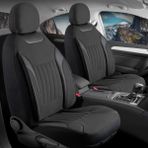 Şahinler Oto Aksesuar Hyundai Accent Era Tay Tüyü Oto Koltuk Kılıfı Fermuarlı Ön Arka Set Siyah Edition