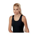 Şahinler Ribana Geniş Askılı Kadın Atlet, 3'lü Paket,%100 Pamuklu, Siyah, XL Beden