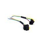 SAHLAN 2 Adet H4 Ampul Duyu Atom Far Fişi 1.5mm Kablolu Soket