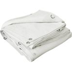 Şahlan Ebatlı Pvc Branda Gölgelik Su Geçirmez Çadır Branda Tente Şahlan - 12 X 12 - Beyaz