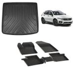 Sahler Fiat Egea Cross 2020 Ve Ve Sonrasi 4.5D Pasas Ve 3D Rizline Bagaj Havuzu