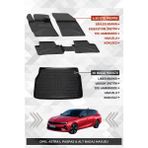 Sahler Opel Astra L 2022+ Uyumlu 4.5d Premium Havuzlu Oto Paspas ve Liner Marka 3D Alt Bagaj Havuzu - Siyah