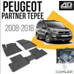 Sahler Pejo Partner Tepe Havuzlu Paspas Peugeot 2013 Uyumlu