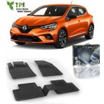 Sahler Renault Clio 5 2020 Ve Sonrasi 4.5 D Havuzlu Paspas Siyah