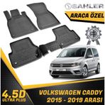 Sahler Volkswagen Caddy 2015-2019 4.5D Havuzlu Paspas