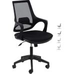 Sahmetra Heat Çalışma Sandalyesi | Ofis Sandalyesi | Ofis Koltuğu | Çalışma Koltuğu - Siyah - Siyah Plus