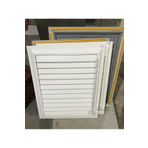 SAHMO METAL 60x40 Beyaz Alüminyum Hareketli Menfez Yüzeysel Banyo Wc Havalandırma Menfezi