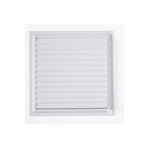 SAHMO METAL Alüminyum Hareketli Menfez Yüzeysel Banyo Wc Havalandırma Menfezi Beyaz 50x50
