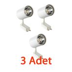 Şahnet 30w Cob Led Ray Spot Sarı Işık 3000k Beyaz Kasa (3 Adet)