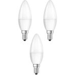 Şahnet 6W Led Mum Ampul Beyaz Işık 6500K 3 Adet - E14